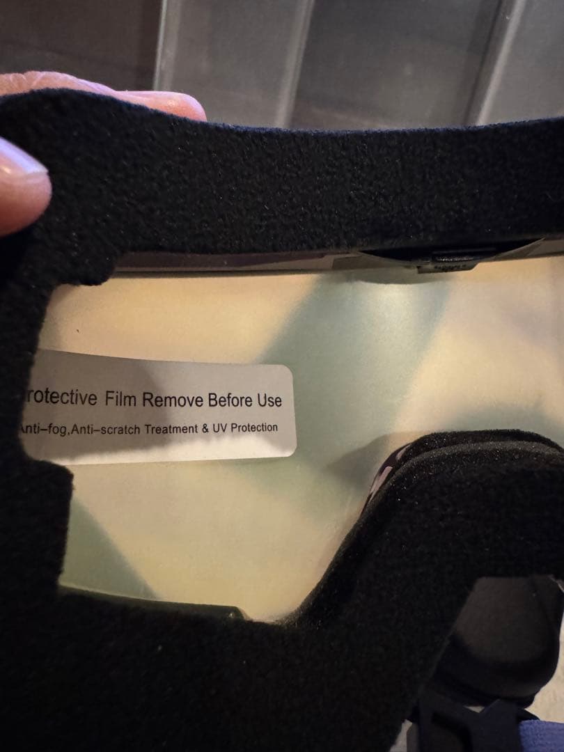 Owl Optical VENT ゴーグル 紫色/光調整シルバー