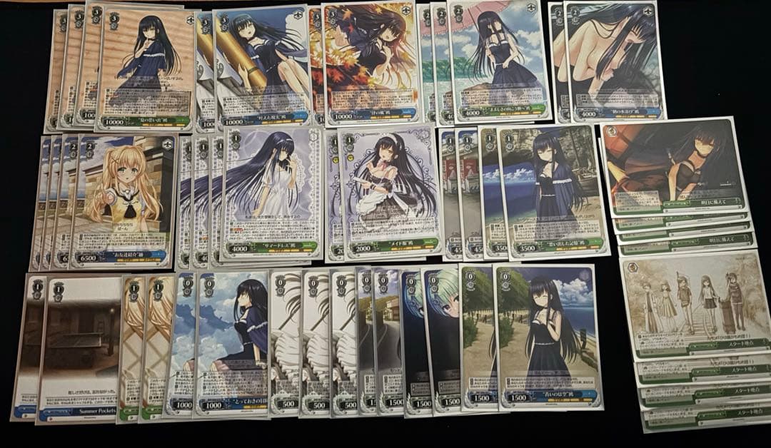 【匿名】ヴァイスシュヴァルツ サマポケ 鴎デッキ おまけ付き