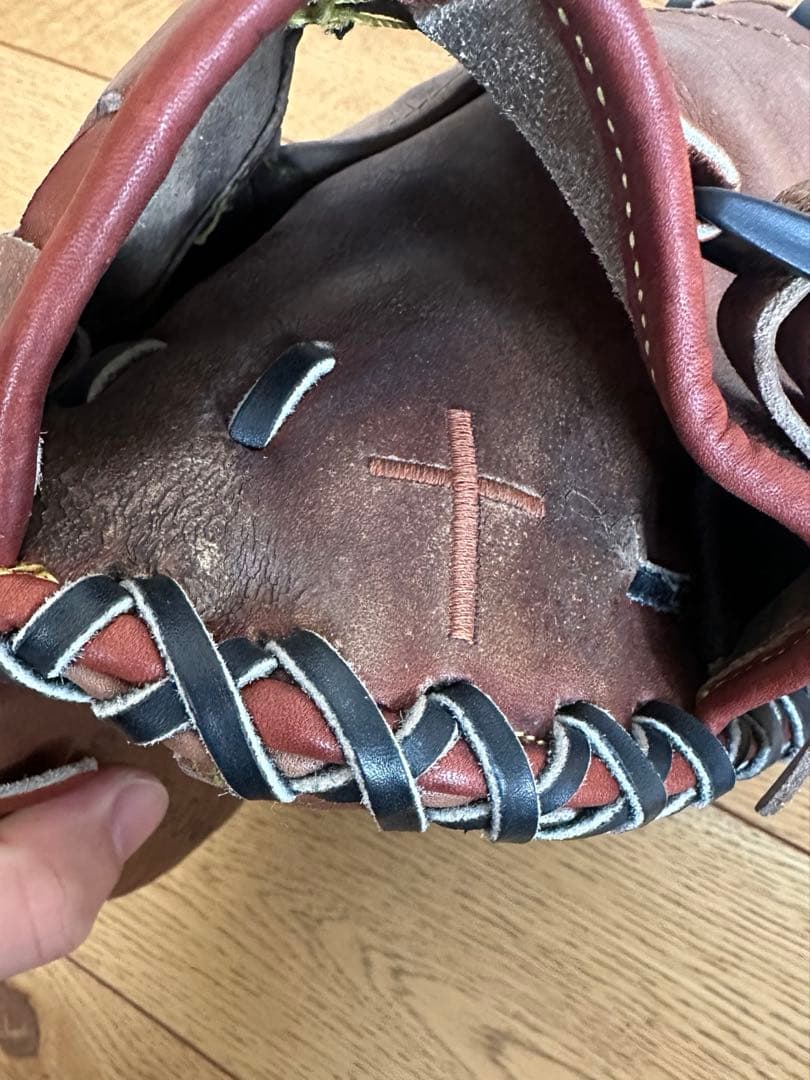 相川亮二　実使用ミット