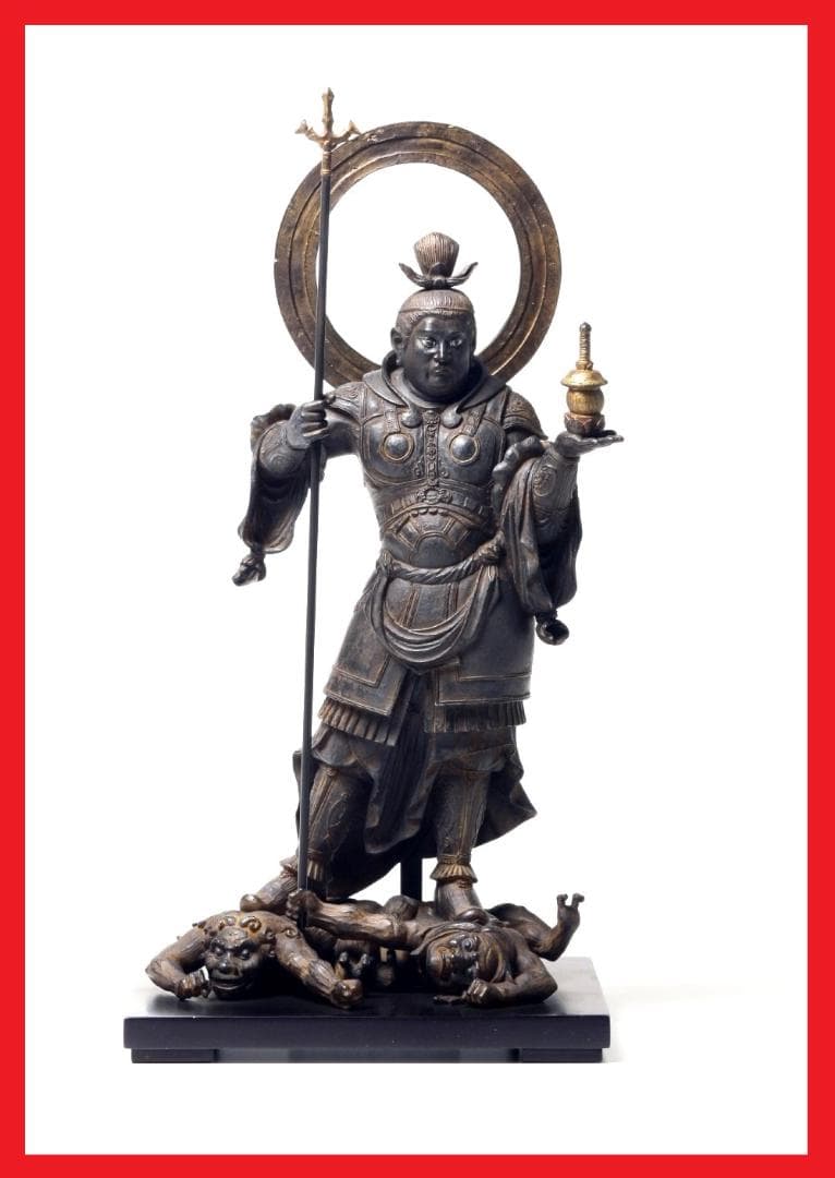 ★新品同様★イスム TanaCOCORO 掌 仏像 毘沙門天★11