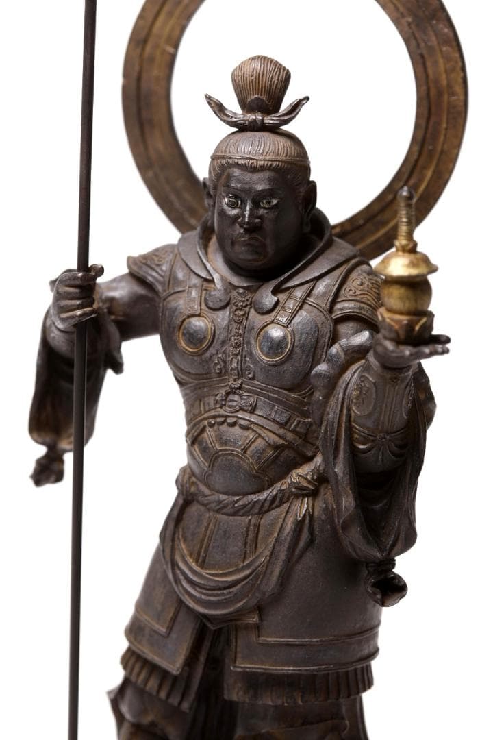 ★新品同様★イスム TanaCOCORO 掌 仏像 毘沙門天★11