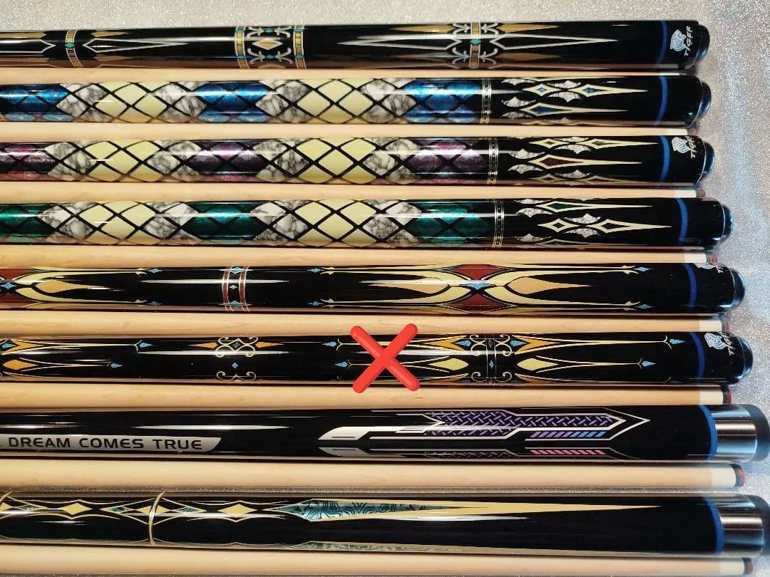 《新品》TIGER CUE 8本セット　まとめ特価（バラ売り可）