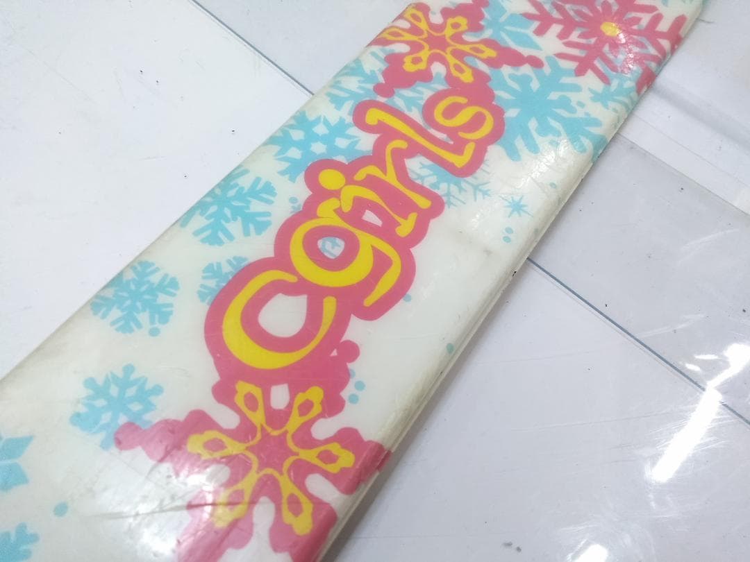 女の子 ジュニアスキー4点セット スワロー 110cm ブーツ カザマ22cm◇