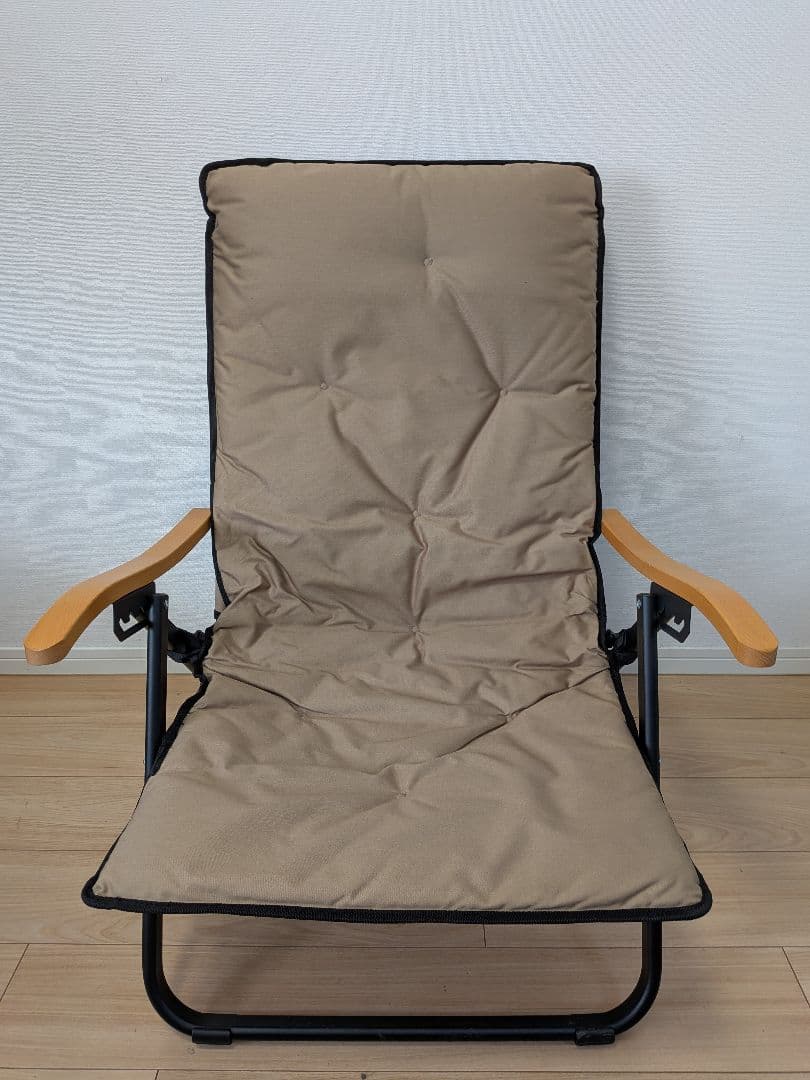 UJack　難燃リクライニングチェア クッションマット＆ヘッドレスト＆収納ケース