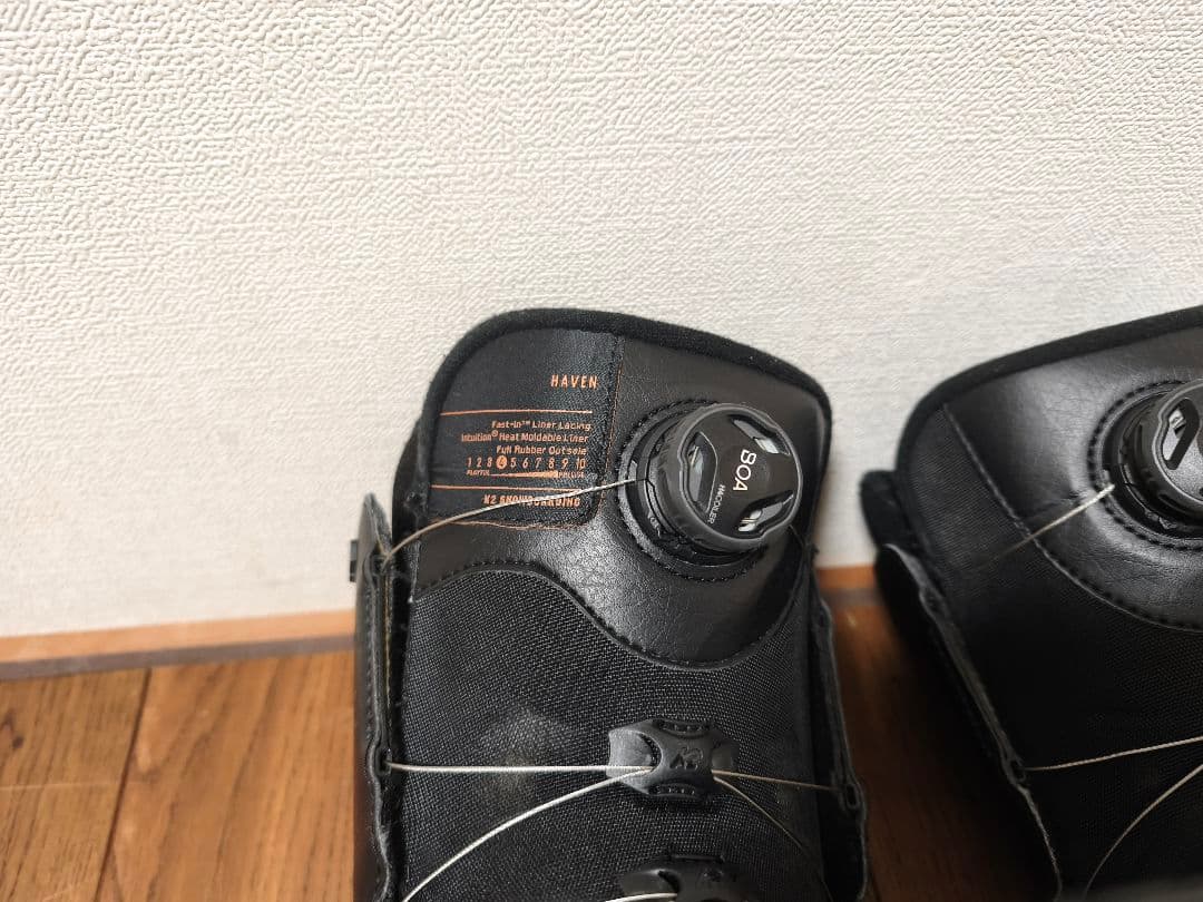 【数回のみ使用】K2 HAVEN レディース スノーボードブーツ 24cm