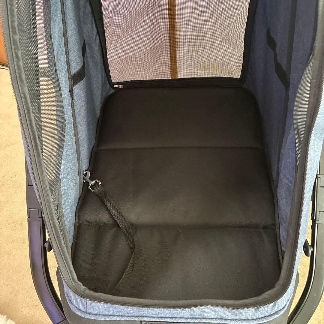 smooca 大型ペットカート キャリー 大型 デニム　保証書付き