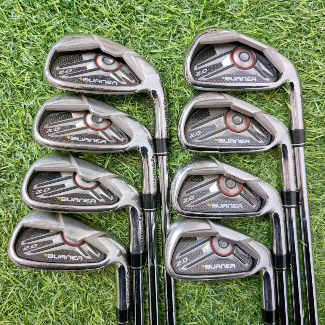 テーラーメイド BURNER 2.0 バーナー2.0 メンズアイアン 8本セット