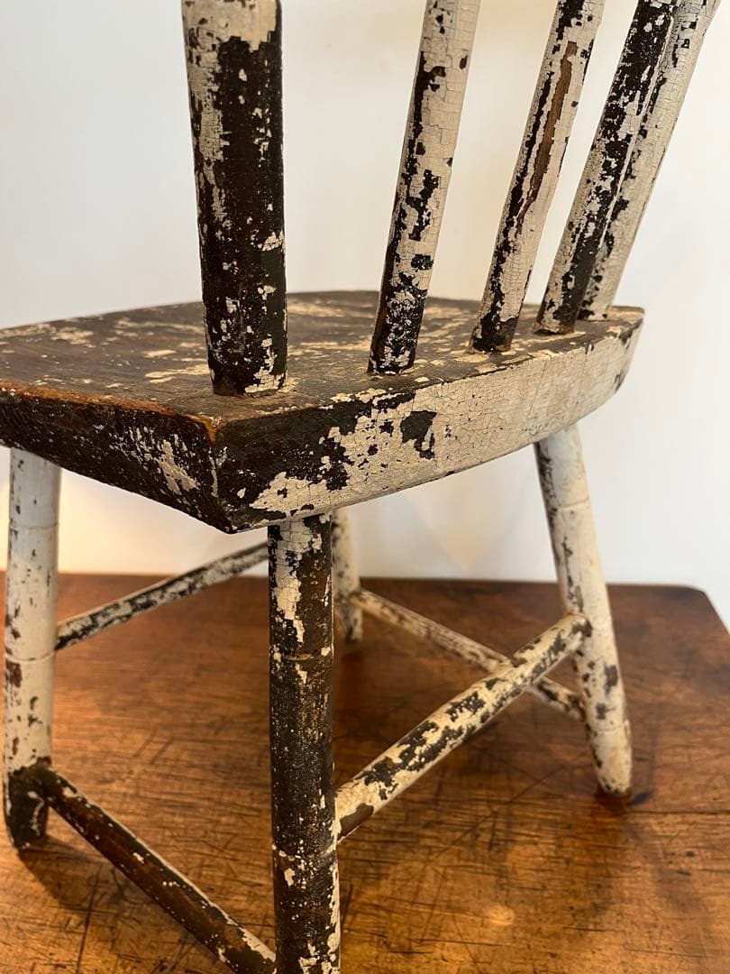 ペイントチェア ビンテージ アンティーク シャビー ジャンク