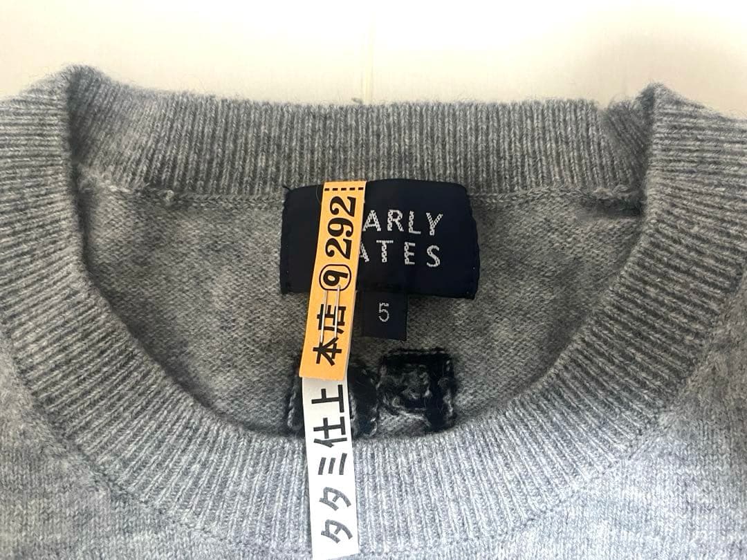 極暖！パーリーゲイツ カシミヤ100％ 高級セーター サイズ5