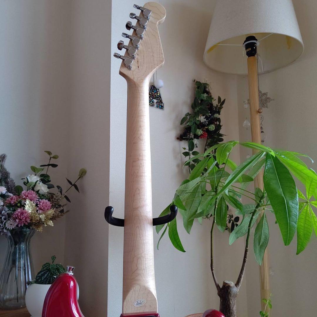 セルダー　エレキギター 赤 左利き用