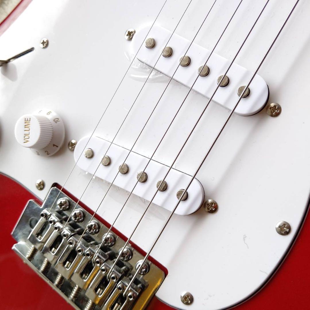 セルダー　エレキギター 赤 左利き用