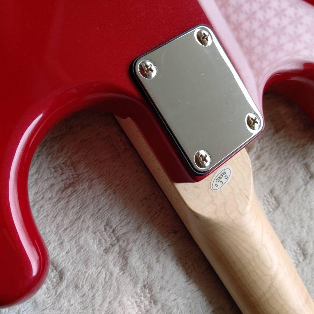 セルダー　エレキギター 赤 左利き用