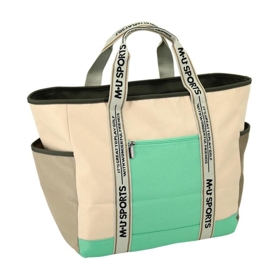 2024 ≪ ＭＵスポーツ ≫ 703Q1204 ベージュ ボストン トート