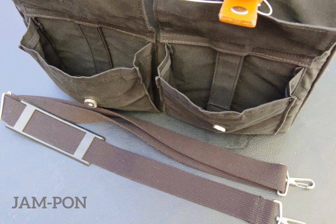 Toto&Pal® ＡＷパラフィンキャリーバッグ/Lサイズ(ショルダーベルト付)