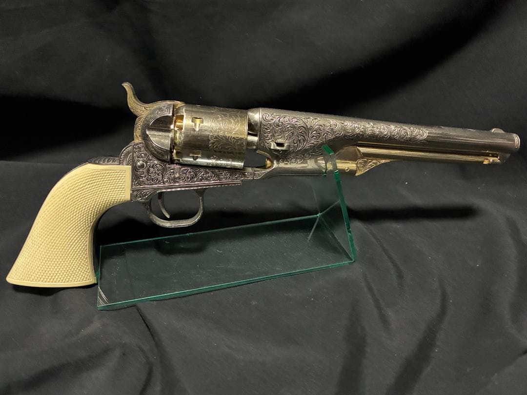 フランクリンミント　カスター将軍　リボルバー　M1861ネイビー　レプリカ