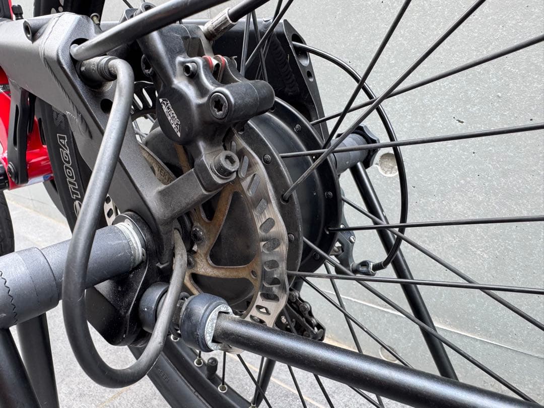 BESV PS-1 レッド カーボン e-Bike 点検済 バッテリー良好