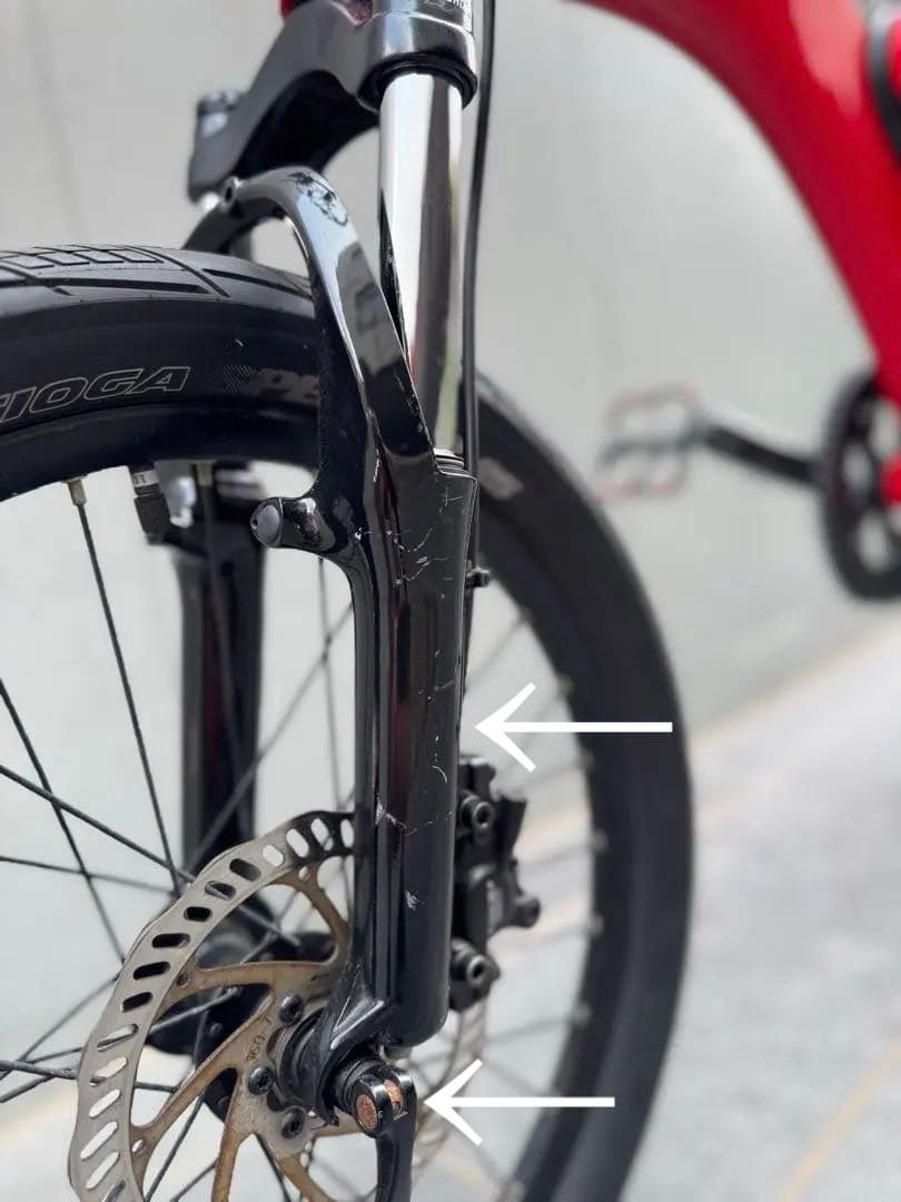 BESV PS-1 レッド カーボン e-Bike 点検済 バッテリー良好