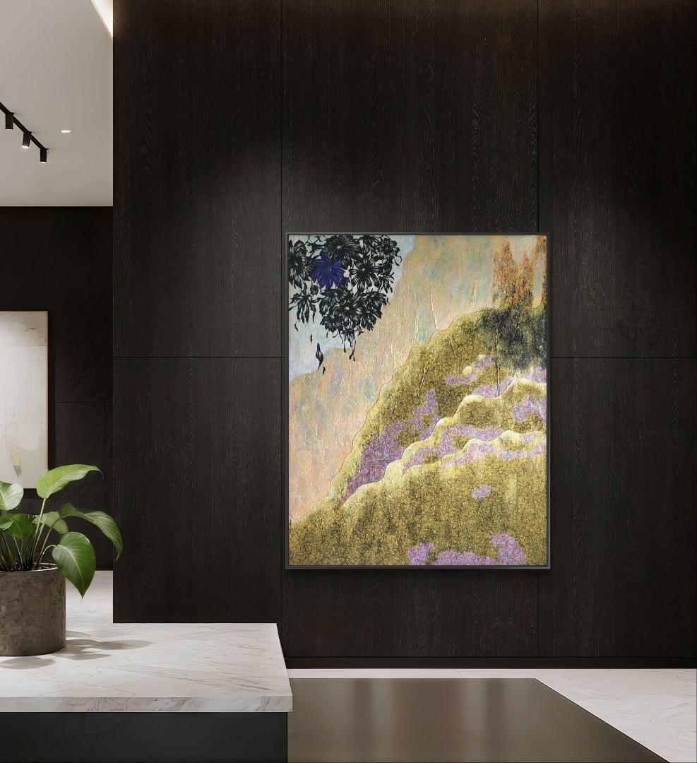 嗚呼人生よ / 抽象画 キャンバス 117×91㎝ F50 原画限り モダン画