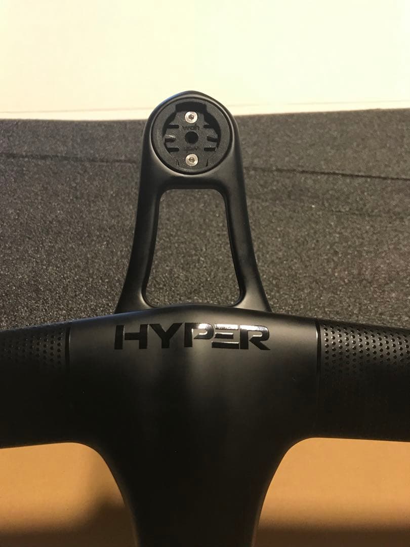 最終値下げ lun hyper カーボンハンドル 420/125mm