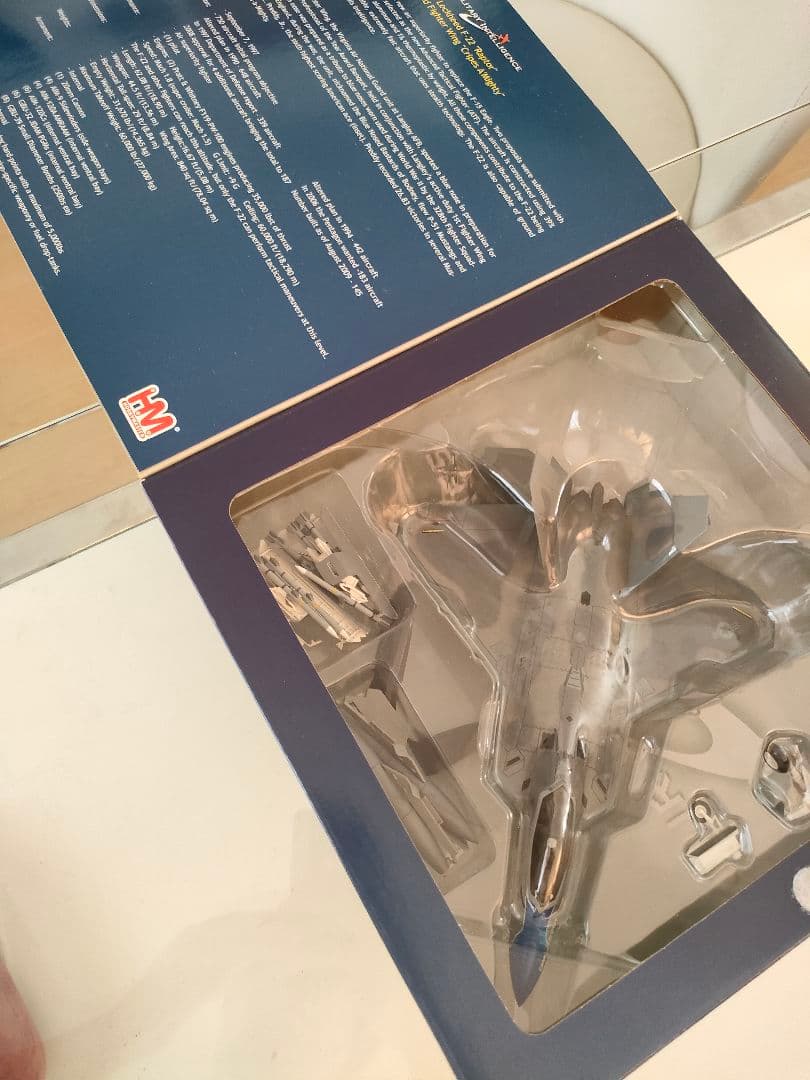 超希少！　HOBBY MASTER 1/72 F-22 ラプター HA2803