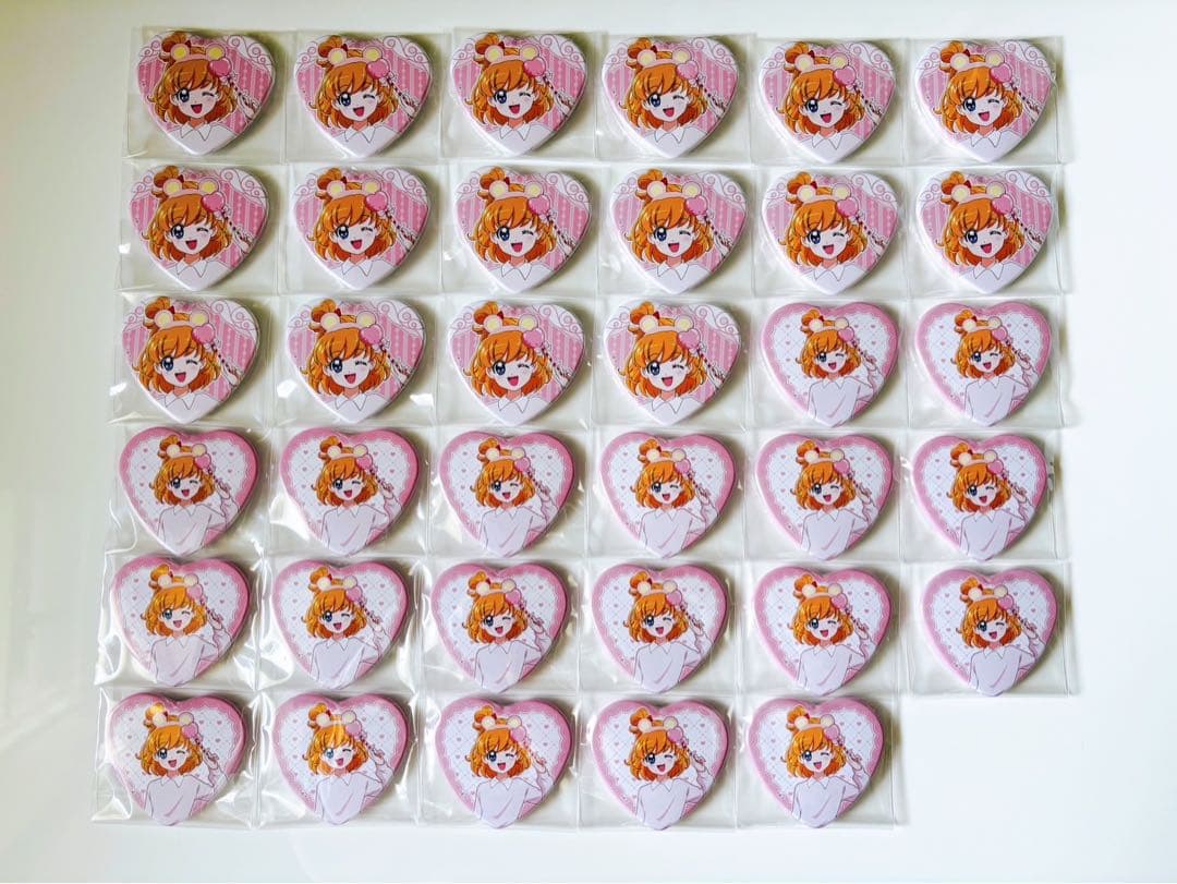 プリキュア　マルイ　缶バッジ　朝日奈みらい