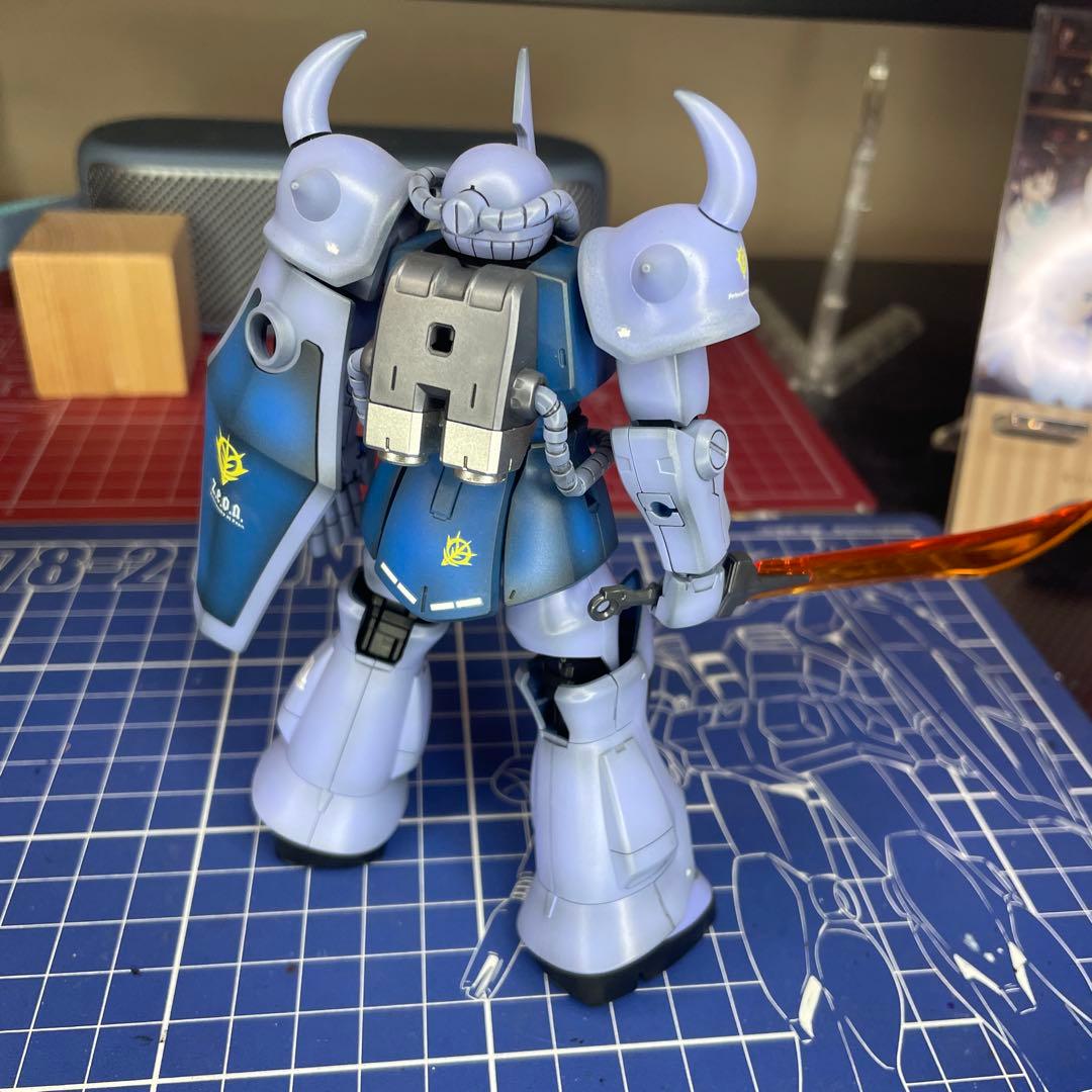 hgグフ　塗装完成品