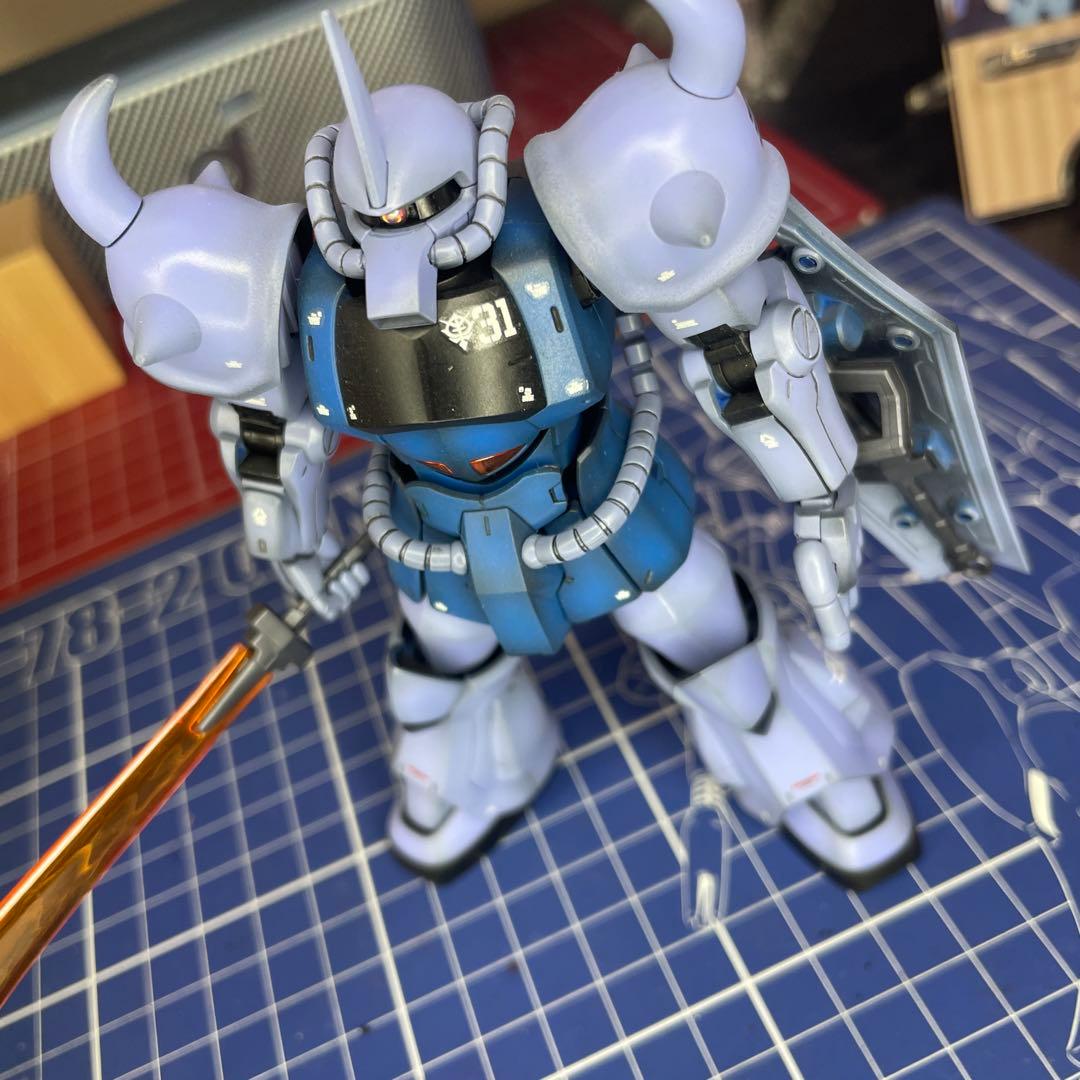 hgグフ　塗装完成品