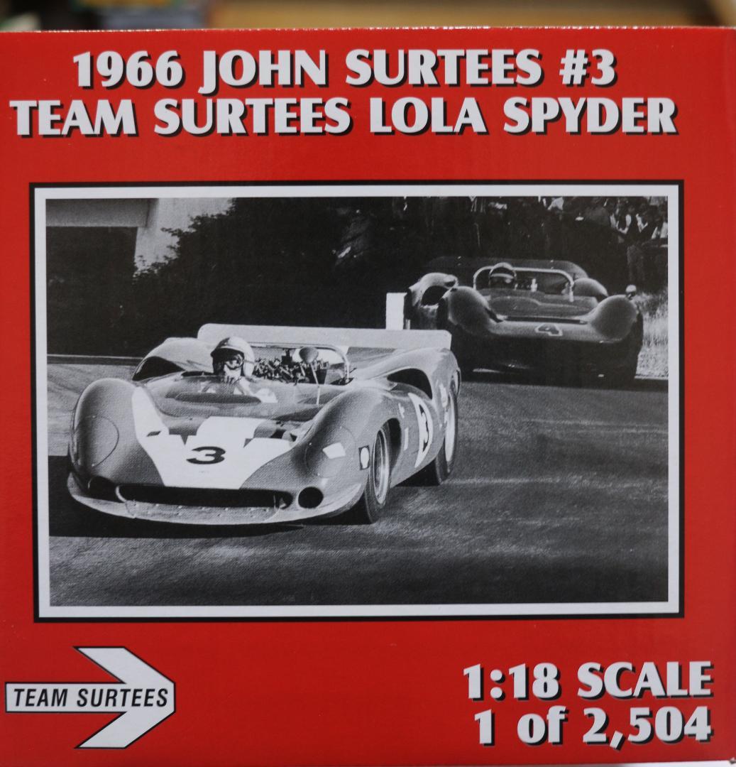 GMP製１／１８ ローラＴ７０スパイダー１９６６年カンナムチャンピオンカー良品