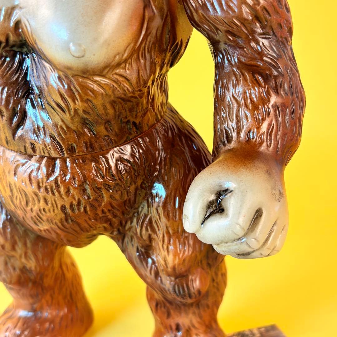 マルサン ジャイアントゴリラ450-Aタイプ ブラウン 後藤博彩色蓄光版カスタム