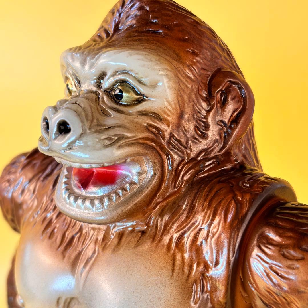 マルサン ジャイアントゴリラ450-Aタイプ ブラウン 後藤博彩色蓄光版カスタム