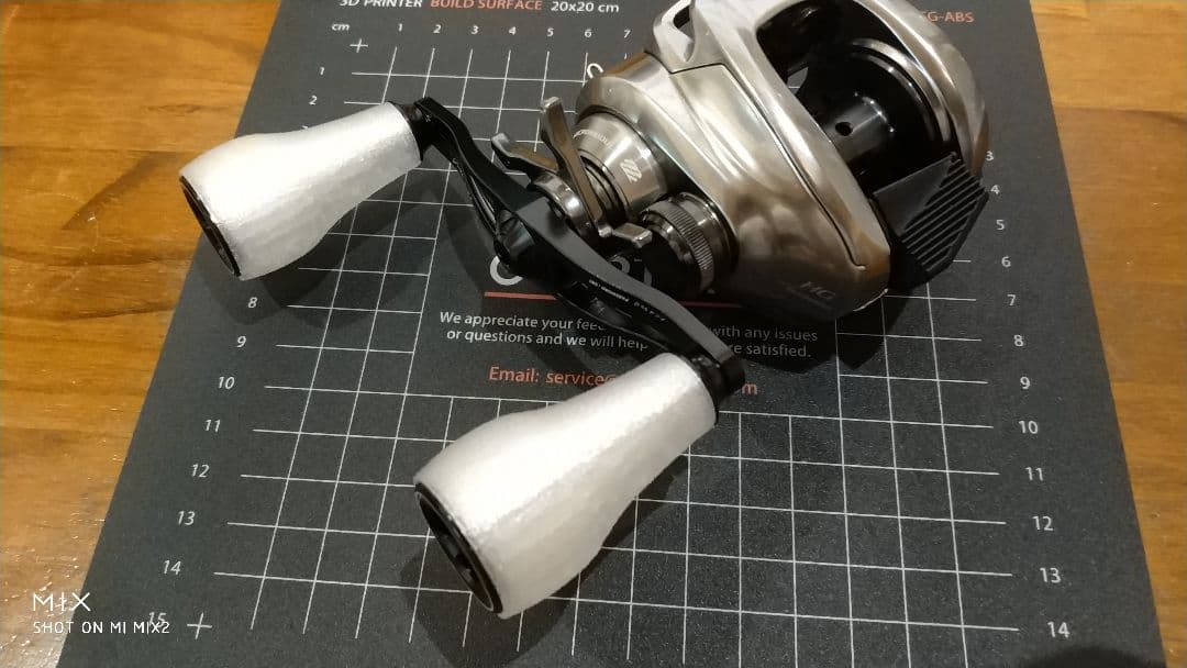 ハンドメイドノブ　タイプBM　クリヤー2個1セット