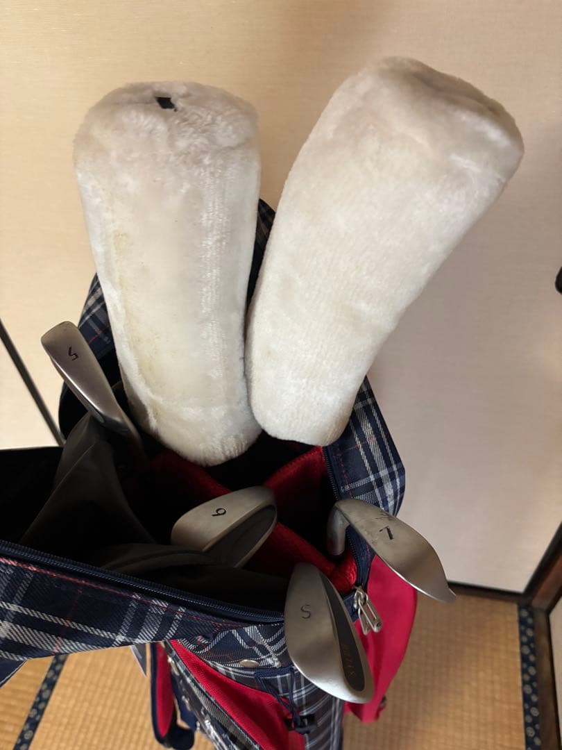 アーノルドパーマー / キャディバッグ 軽量 ミズノレディースハーフゴルフセット