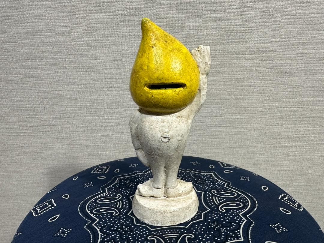 ESSO Boy ヴィンテージ アイアン貯金箱 エッソボーイドロップボーイ鋳物製