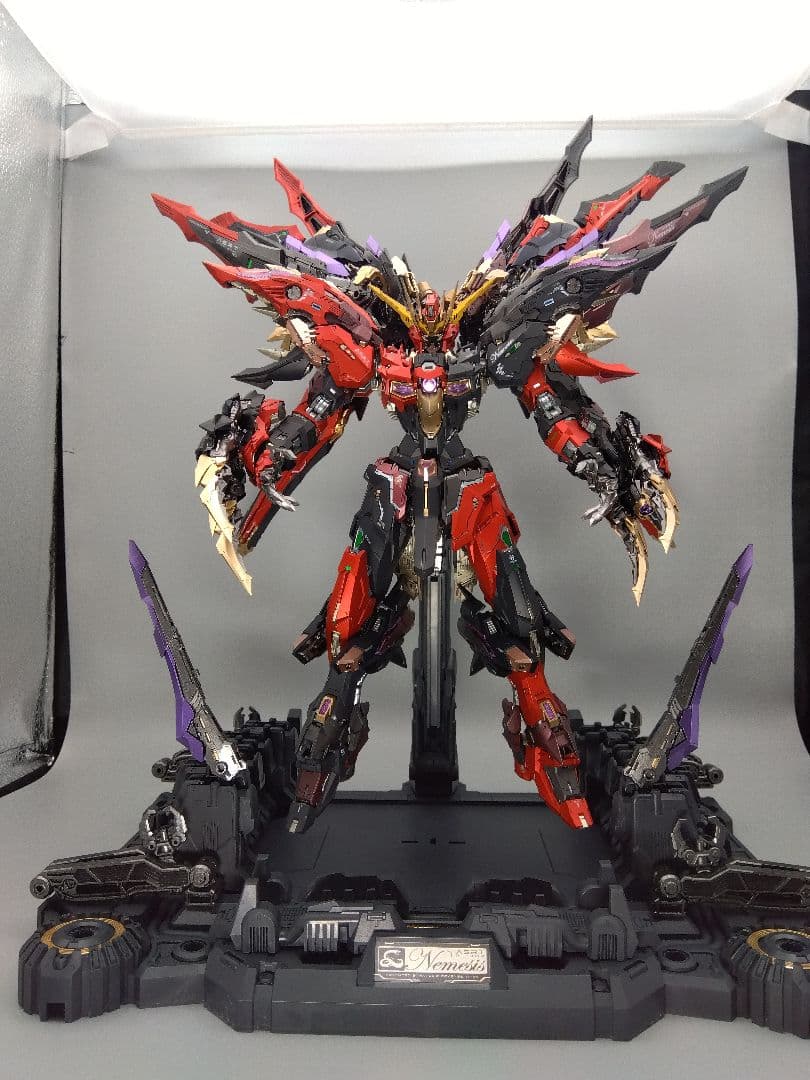 InfiniteDimension ネメシス 塗装済完成品 MG 無限新星