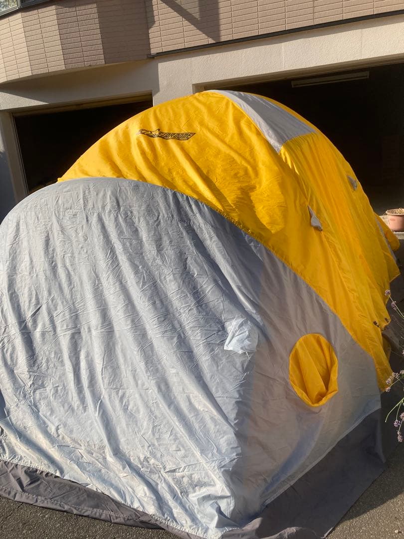 山岳テント　スタードームテント6-7人用外張り付(冬用) 遠征　冬キャンプ