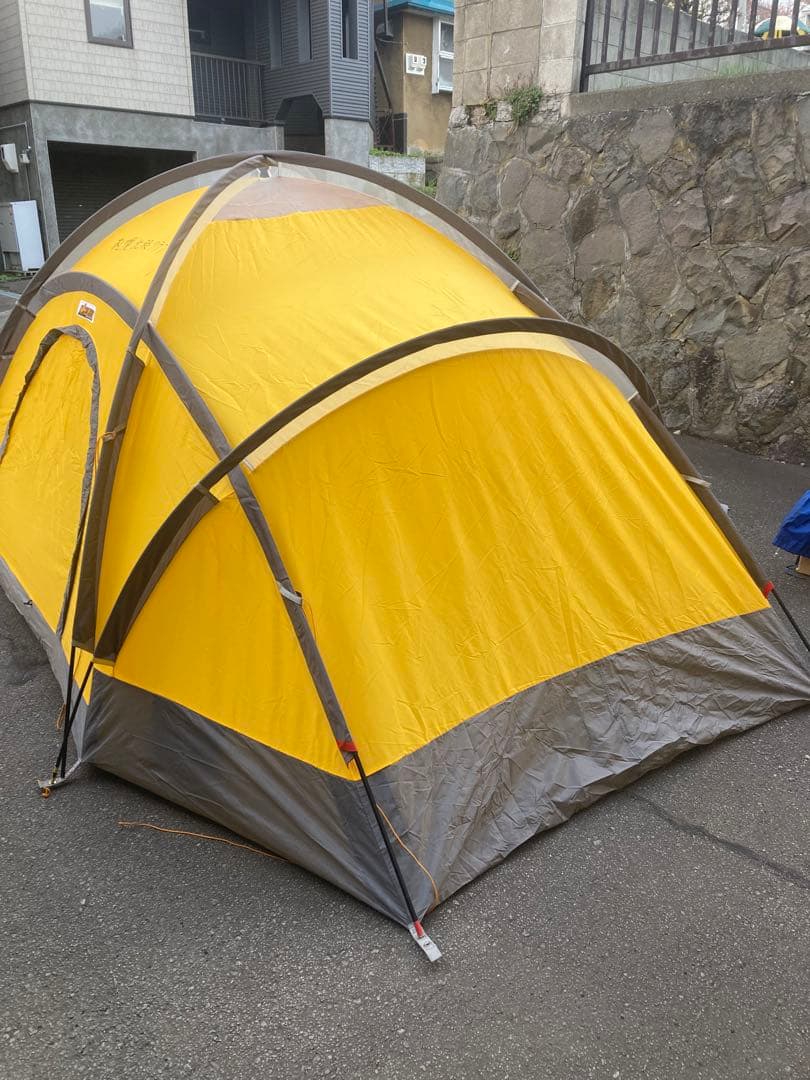 山岳テント　スタードームテント6-7人用外張り付(冬用) 遠征　冬キャンプ