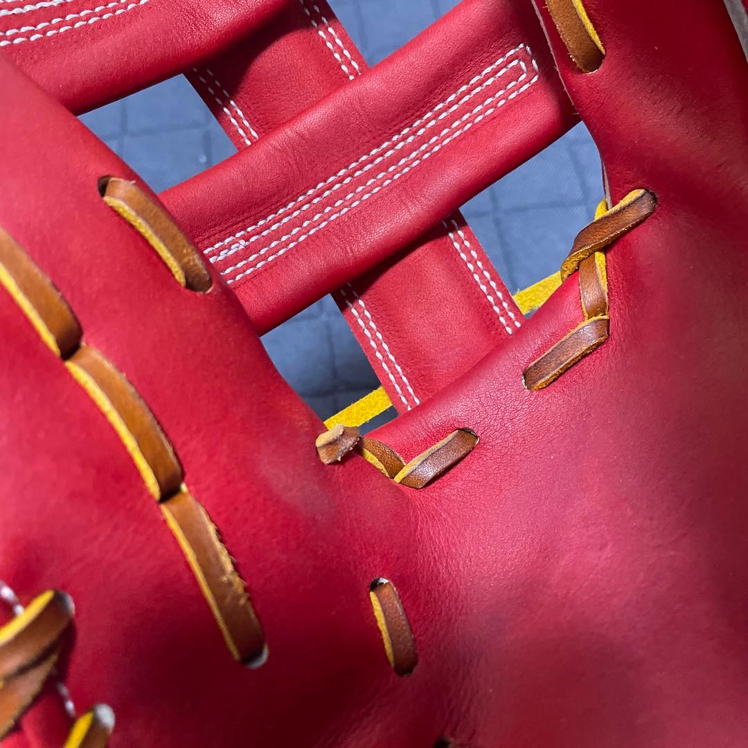 WAGYU JB パワーオレンジ硬式グローブ 専用ケース付き