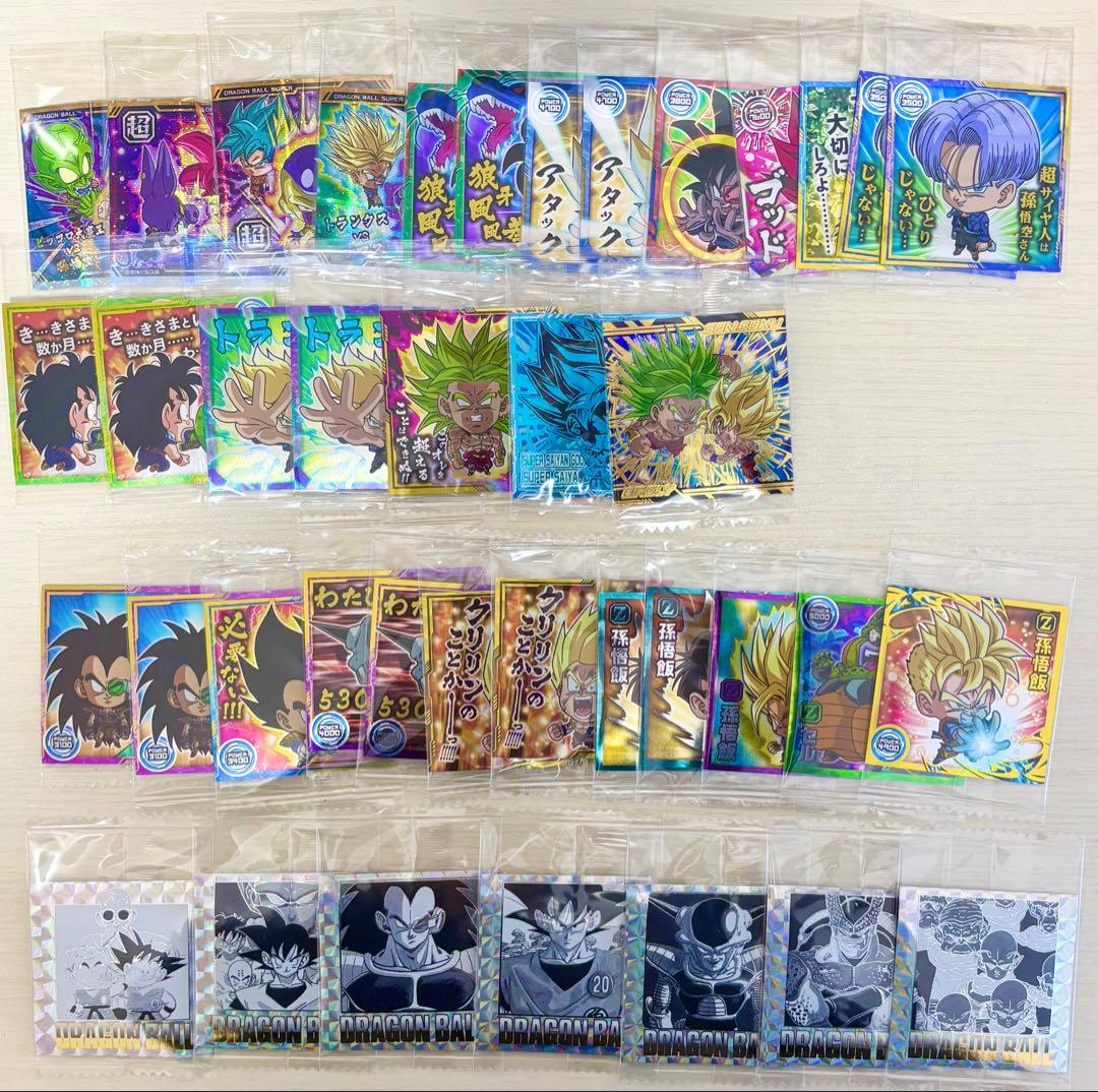ドラゴンボールウエハース　引退　フルコンプ+セミコンプ+おまけ