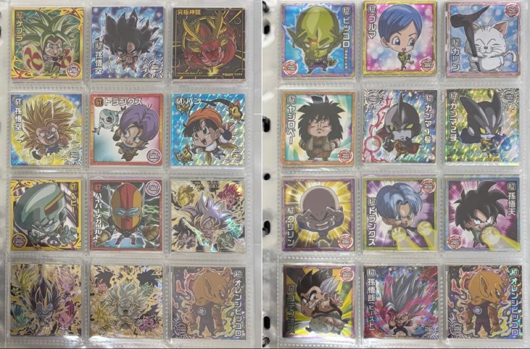 ドラゴンボールウエハース　引退　フルコンプ+セミコンプ+おまけ