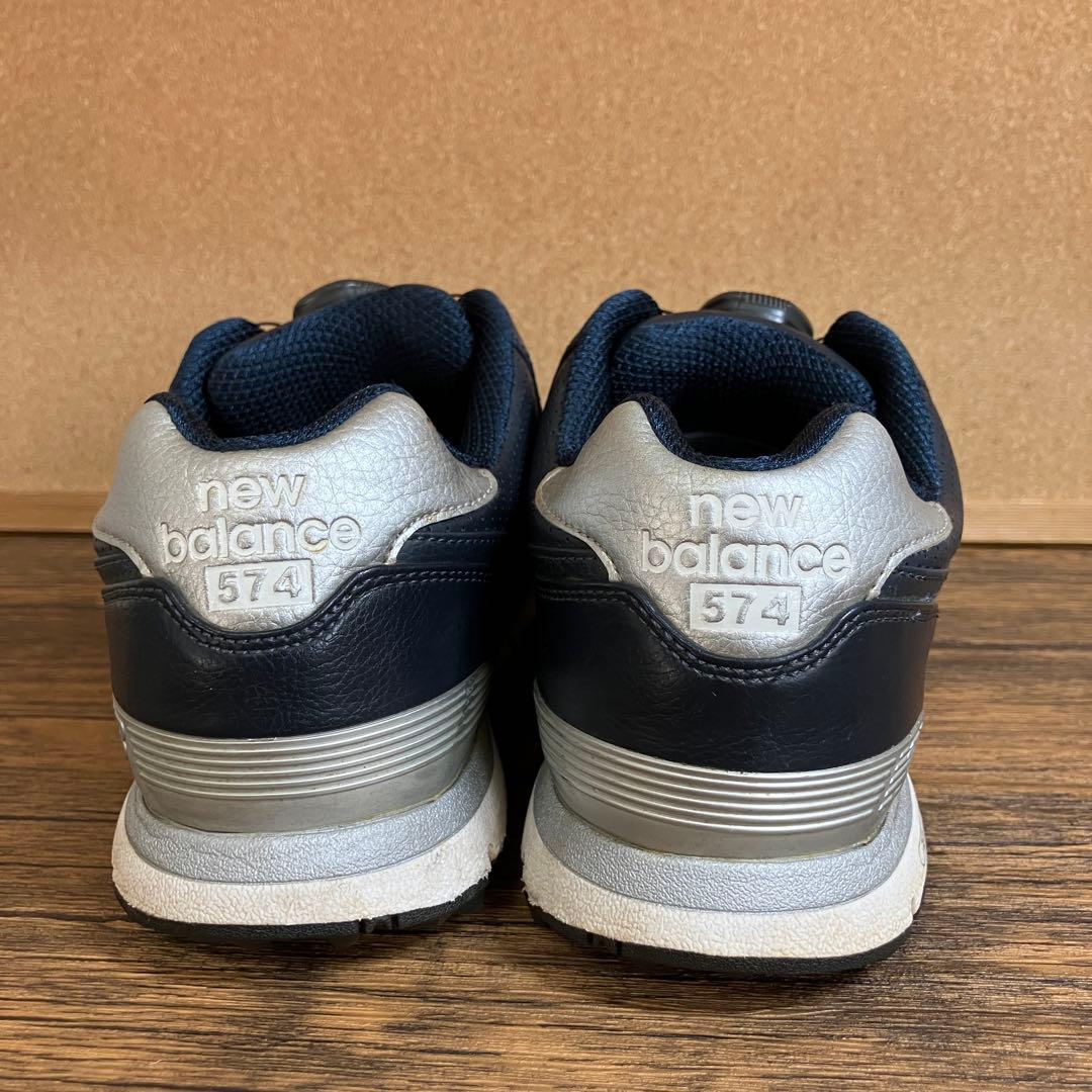 （K26141）ニューバランス MGB574 ゴルフスパイク 24.5㎝ BOA