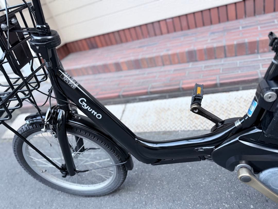 子供乗せ　パナソニック　電動アシスト自転車 Gyutto チャイルドシート付き