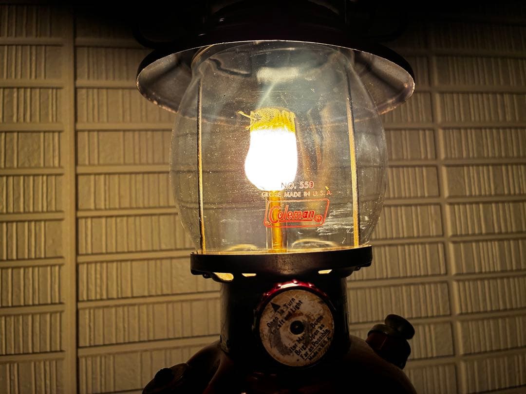 メンテ済》コールマン【'66年01月製200Aランタン】パテペン