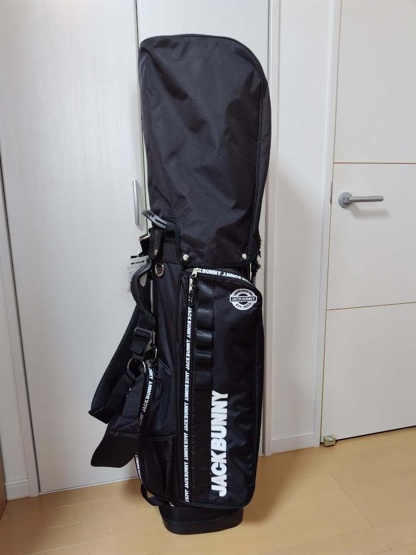 【新品】ジャックバニー スタンドキャディバッグ ブラック