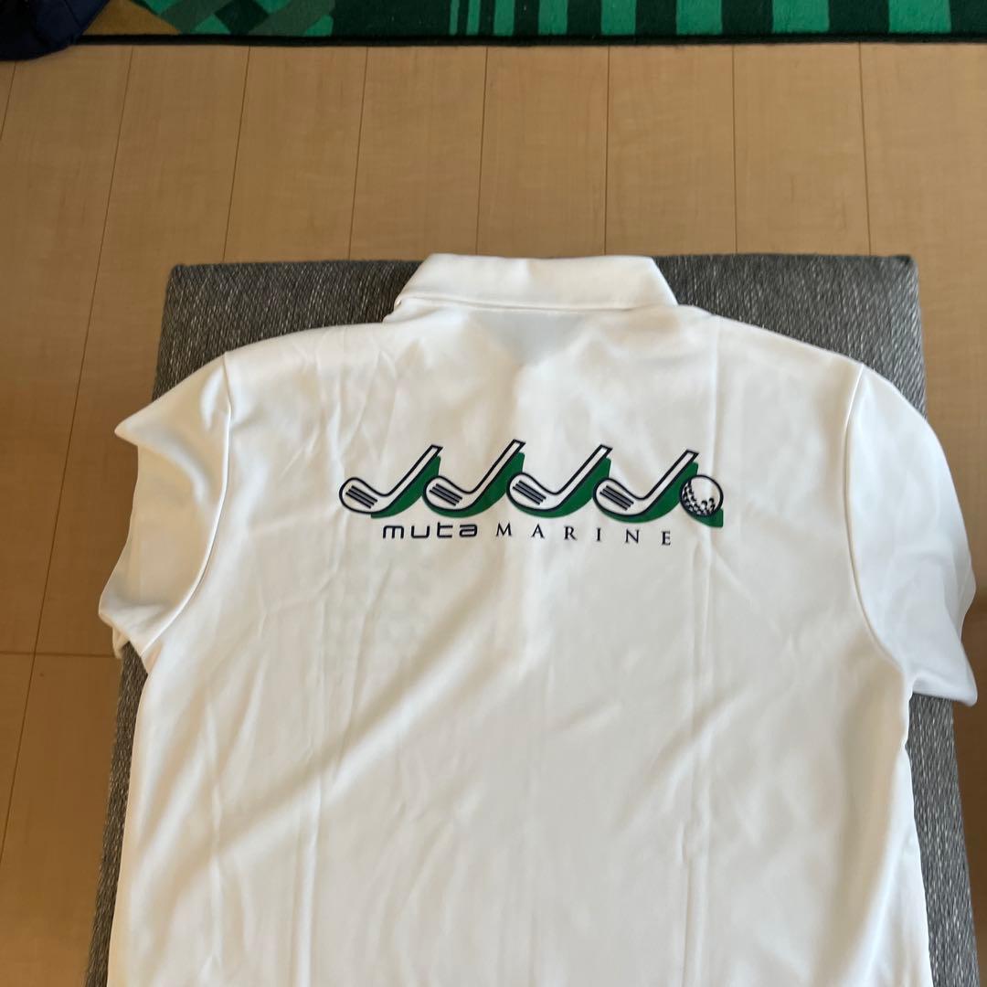 MUTA MARINE ホワイト ポロシャツ サイズ 7