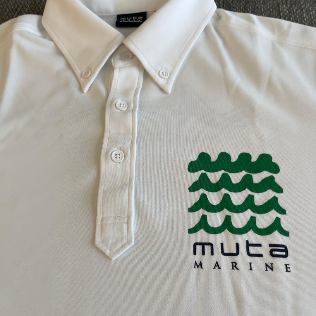 MUTA MARINE ホワイト ポロシャツ サイズ 7
