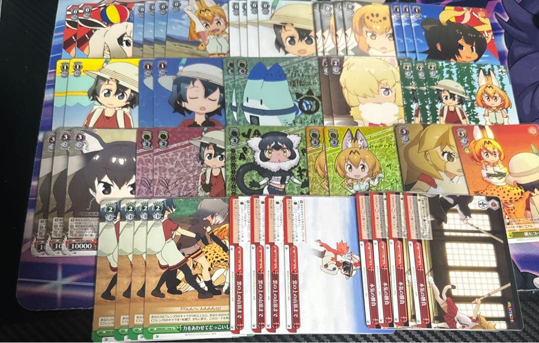 ヴァイスシュヴァルツ　けものフレンズ　フルレア　ガチ構築　即日発送