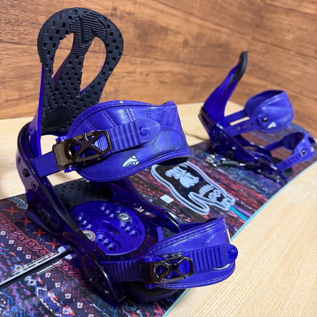 美品　BURTON バートン　レディース　スノーボード　5点セット　ブーツ無し