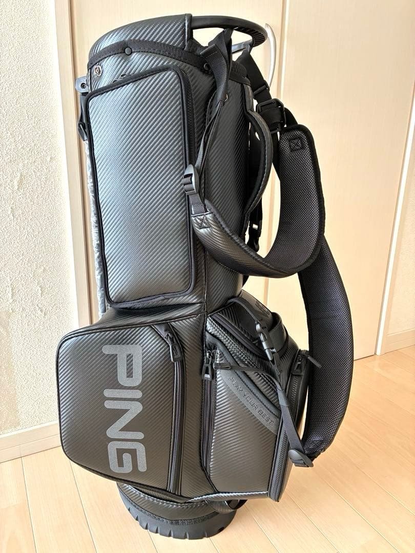 ＂超美品＂ピン　フーファーツアー　スタンドバッグ