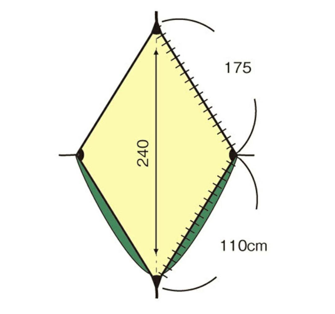 中古 ヘネシーハンモック Expedition A-Sym スネークスキン付き