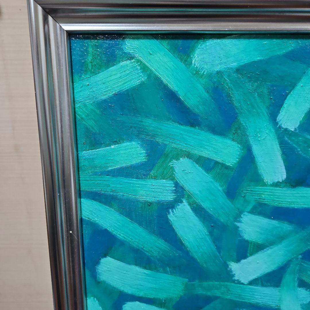 「旺盛」　加藤將信　油絵抽象油彩画 　F２０号